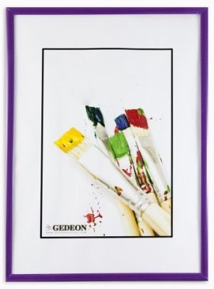 Fotoráměček 21x29,7 plastový BB2130F fialové sklo / viollet glass
