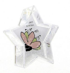 Fotoráměček vodní 100x100 mm WB1004S (sněžení)