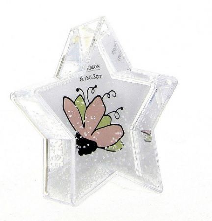 Fotoráměček vodní 100x100 mm WB1004S (sněžení)