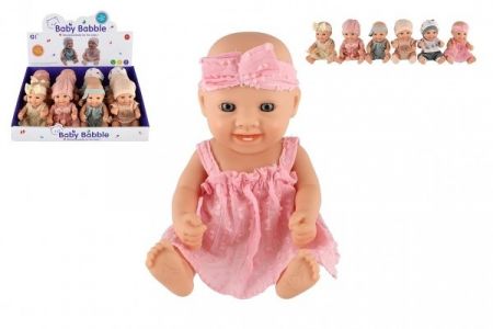 Panenka/miminko měkké tělo plast 20cm mix druhů