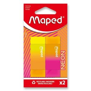 Pryž Maped Neon - 2 ks, blistr