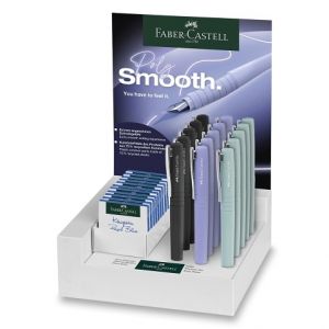 Plnicí pero Faber-Castell Poly Pen, M - stojánek, 15 ks