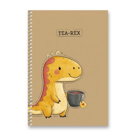 Kroužkový blok SHKOLYARYK Cuties - A5, čtverečkovaný, 96 listů, mix motivů