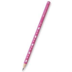 Grafitová tužka Faber-Castell Unicorn - HB, růžová