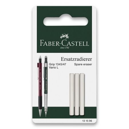 Náhradní pryž Faber-Castell Grip - 3 ks, blistr
