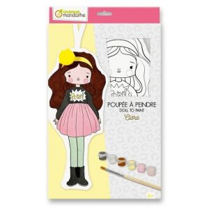 Kreativní sada Avenue Mandarine Doll to Paint - Clara