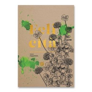 Školní sešit Quotes 2025 - A4, linkovaný, 40 listů