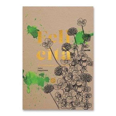 Školní sešit Quotes 2025 - A4, linkovaný, 40 listů