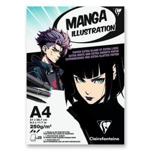 Blok Clairefontaine Manga Illustration - A4