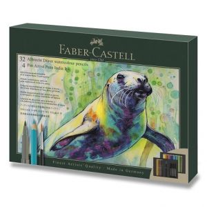 Sada Faber-Castell Albrecht Dürer &amp; Pitt Artist Pen - 37 ks