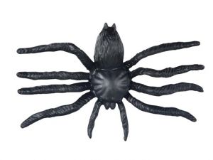 Pavouk plast 6cm 6pcs černý