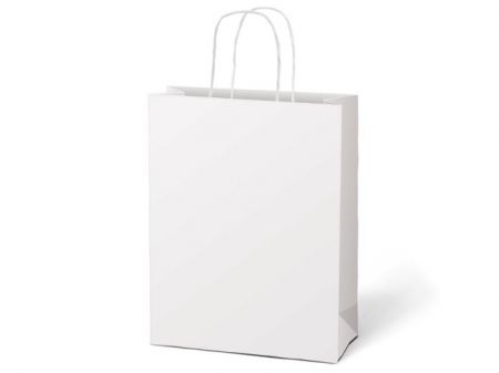 Taška MFP dárková T 5 kraft 260x320x100 bílá
