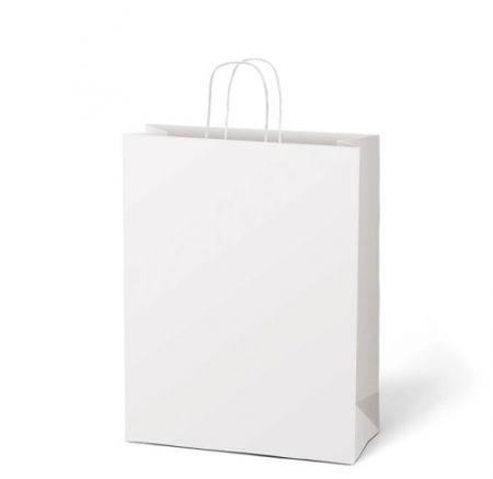 Taška MFP dárková T10 kraft 310x450x140 bílá