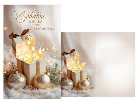 Přání Vánoční malé V23-187 Z