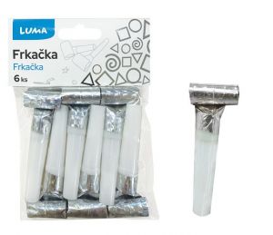Frkačka 6ks holografická STŘÍBRNÁ LUMA
