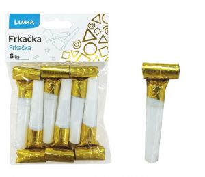 Frkačka 6ks holografická ZLATÁ LUMA