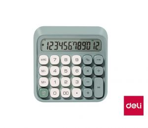 Kalkulačka DELI EM36 zelená