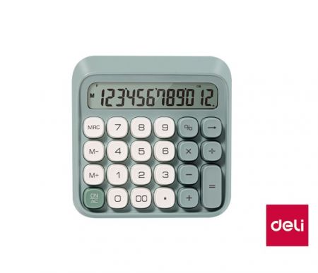 Kalkulačka DELI EM36 zelená