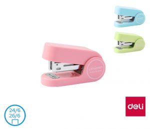 Sešívačka mini eco DELI EM413 mix