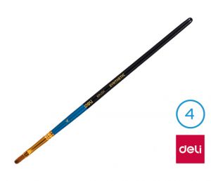 Štětec syntetický plochý č. 4 DELI EC409-4