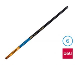 Štětec syntetický plochý č. 6 DELI EC409-6
