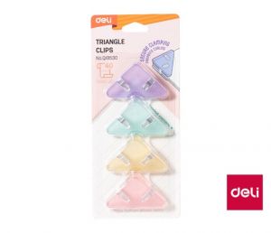 Klip na papír DELI EQJ8530
