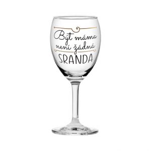 ALBI Vinná sklenice - Máma