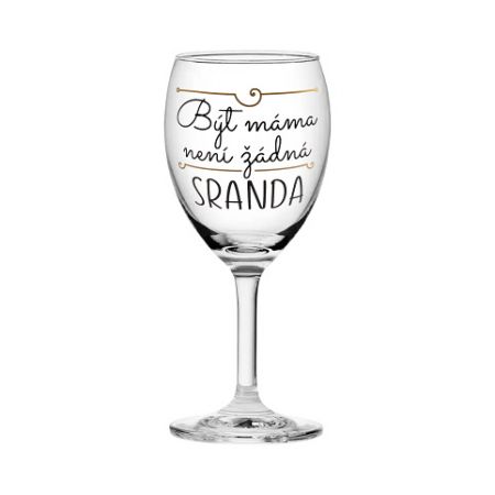 ALBI Vinná sklenice - Máma