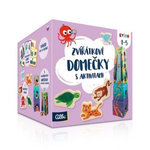 ALBI Kvído - Zvířátkové domečky s aktivitami