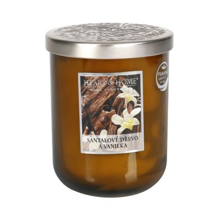 ALBI Velká svíčka - Santalové dřevo a vanilka