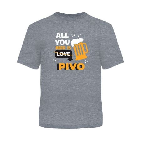 ALBI Pánské tričko - All you need is pivo, vel. L