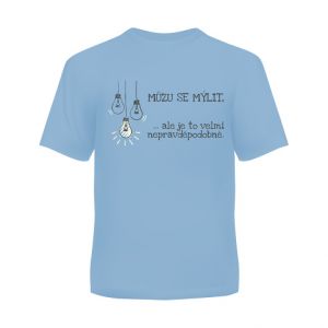 ALBI Pánské tričko - Můžu se mýlit, vel. XL