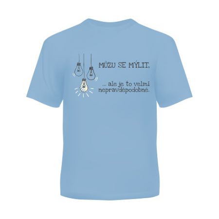 ALBI Pánské tričko - Můžu se mýlit, vel. L