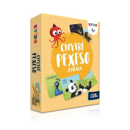 ALBI Chytré pexeso - Zvířata 2. vydání