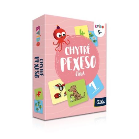 ALBI Kvído - Chytré pexeso 2 - Čísla
