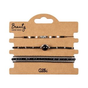 ALBI Náramky - Černá planetka