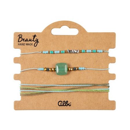 ALBI Náramky - Zelený kámen