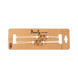 ALBI Náramky - 2 zlatá srdce