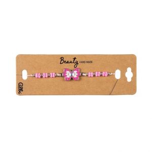 ALBI Náramek - Růžový motýl