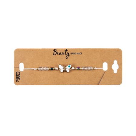 ALBI Náramek - Bílý motýlek