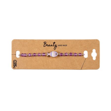 ALBI Náramek - Fialový rybička