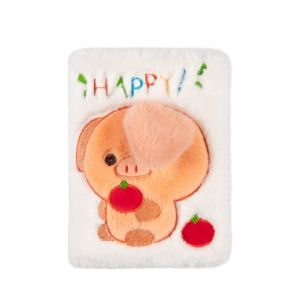 ALBI Plyšový squeeze blok - Prasátko