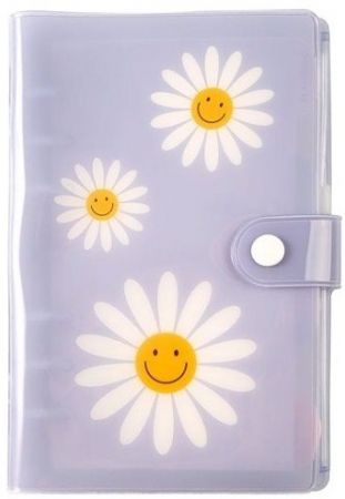 ALBI Diář plánovací fialový s bílými květy