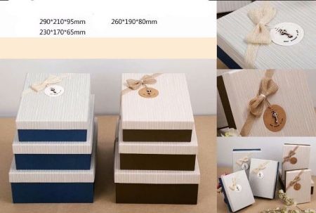 Dárková krabička velká zelená