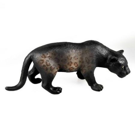 Figurka Levhart skvrnitý černý panter 11,5 cm