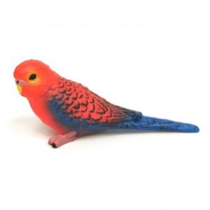 Figurka Rosela červená 7,5 cm