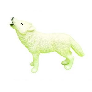 Figurka Vlk bílý 9 cm