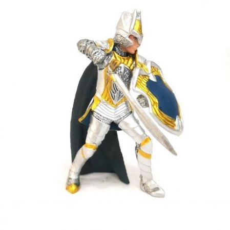 Figurka Rytíř v bílé zbroji 10 cm