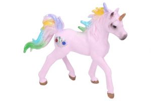 Figurka Jednorožec barevný 10 cm