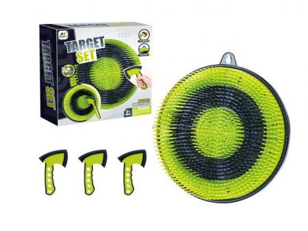 Házecí sekera set s terčem 30 cm